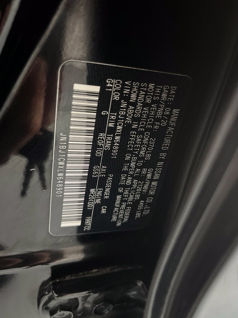 2020 Nissan Rogue Sport S