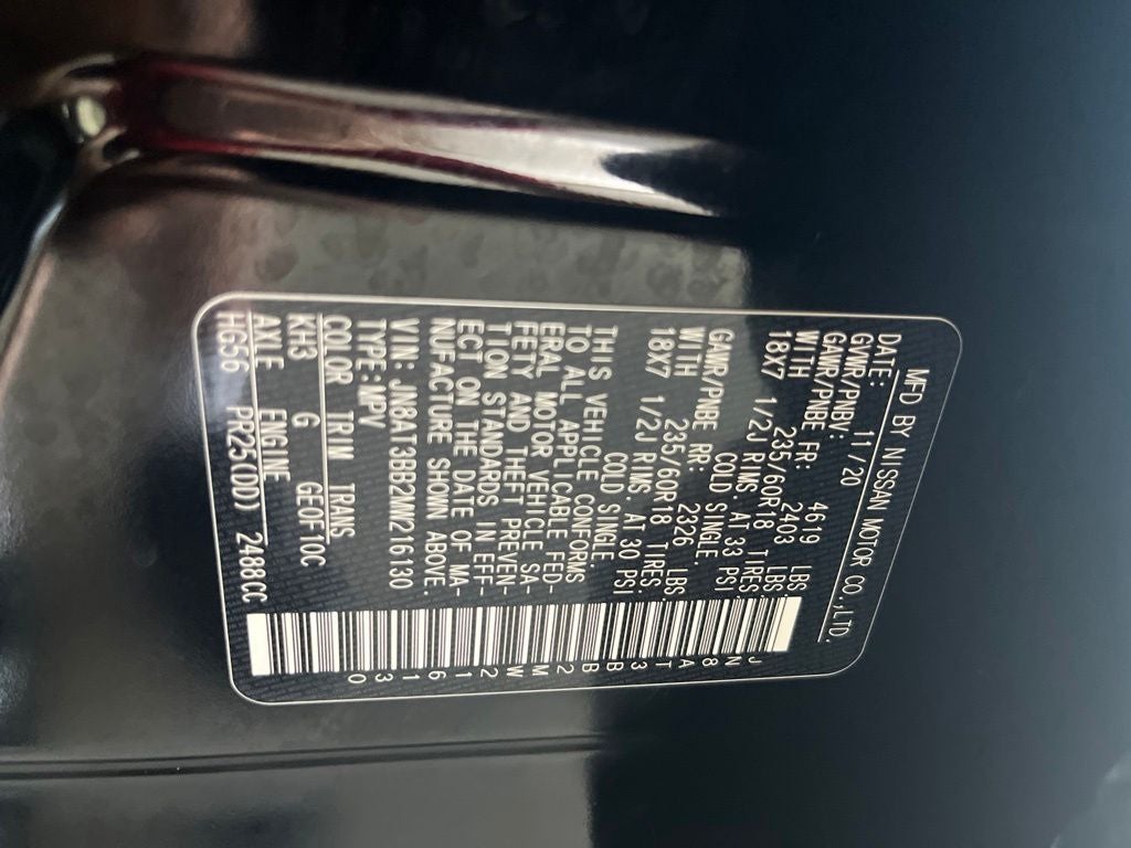 2021 Nissan Rogue SV
