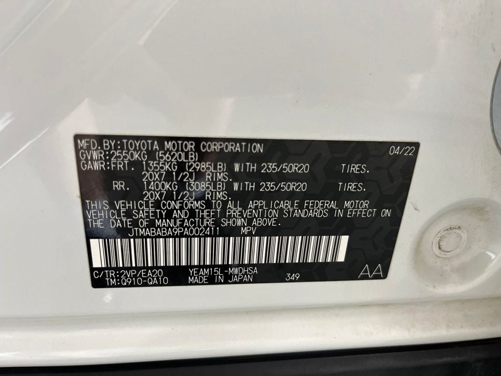 2023 Toyota bZ4X Limited