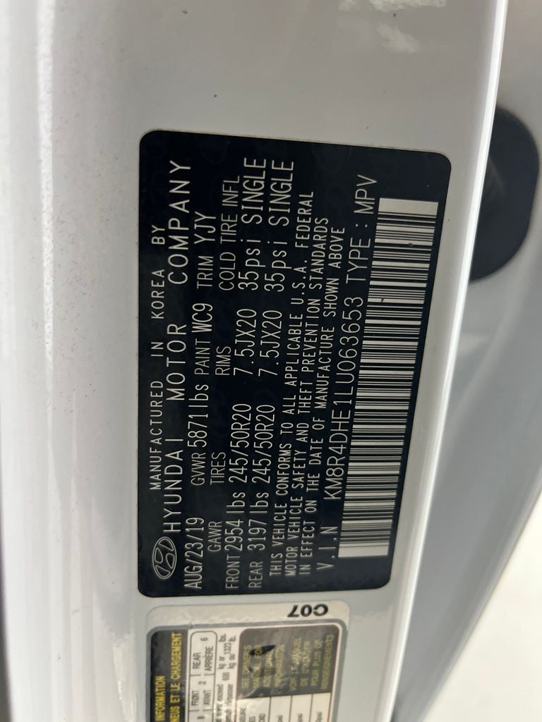 2020 Hyundai Palisade SEL