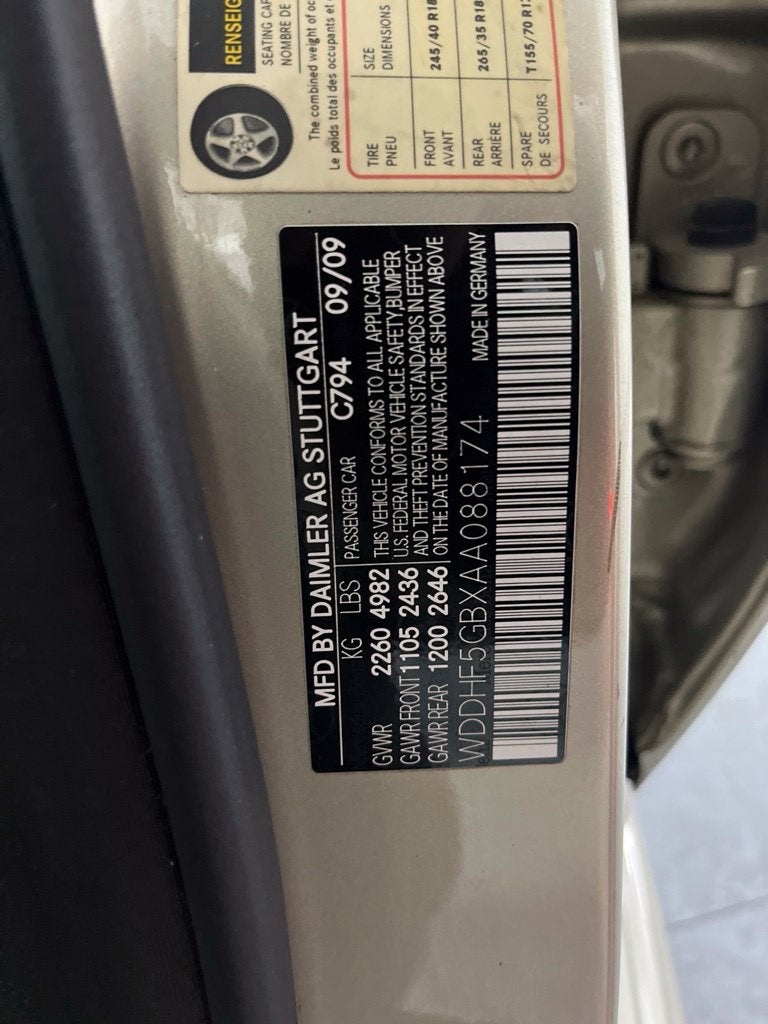 2010 Mercedes-Benz E-Class E 350 Base