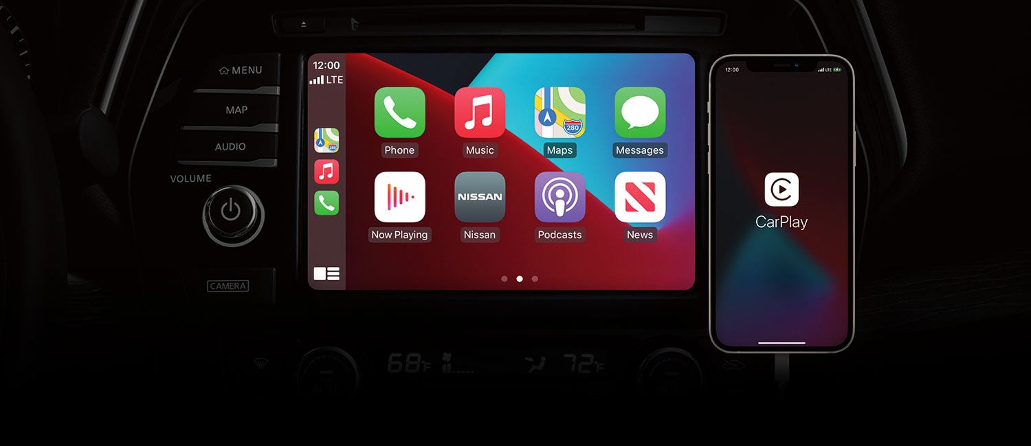 2022 Nissan Maxima touch screen with carplay connected apps | Rolling Hills Nissan in Saint Joseph MO