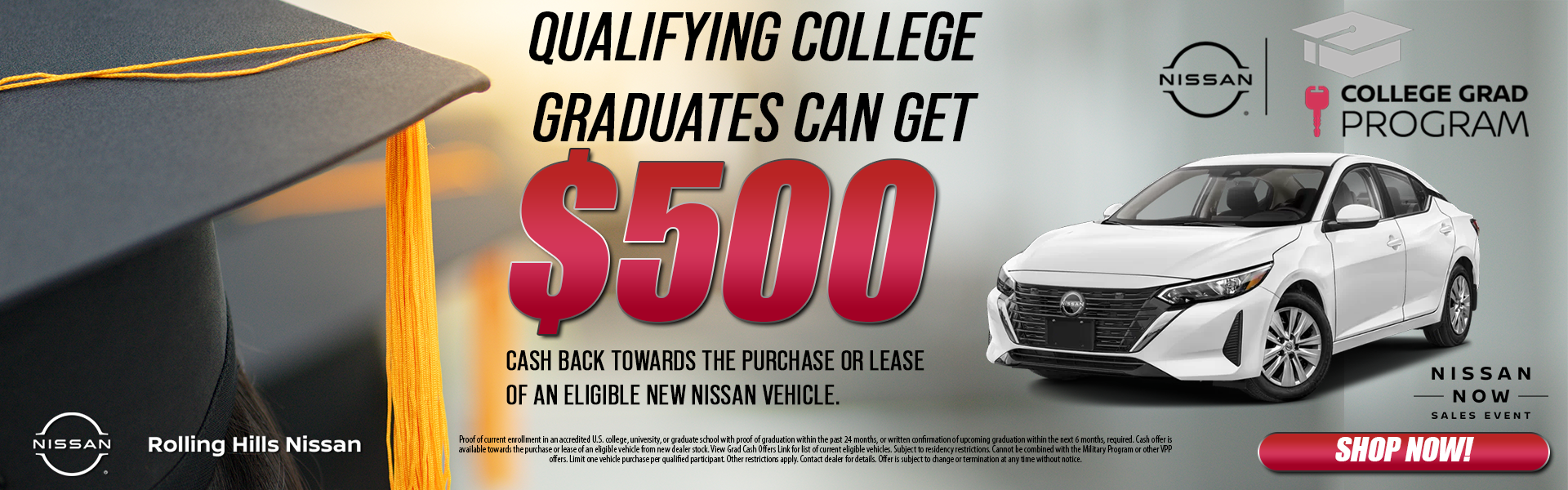 College Grad Discount