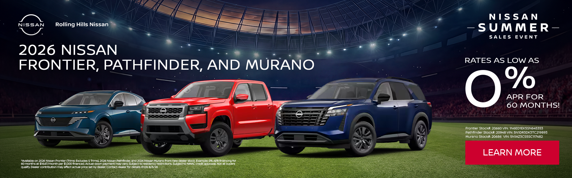2026 Nissan Models