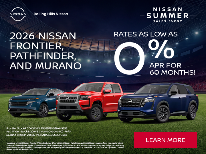 2026 Nissan Models