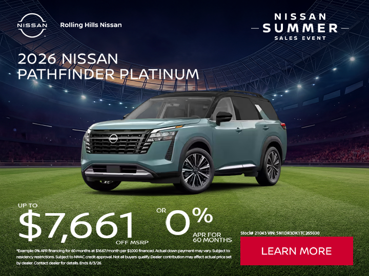 2026 Nissan Pathfinder