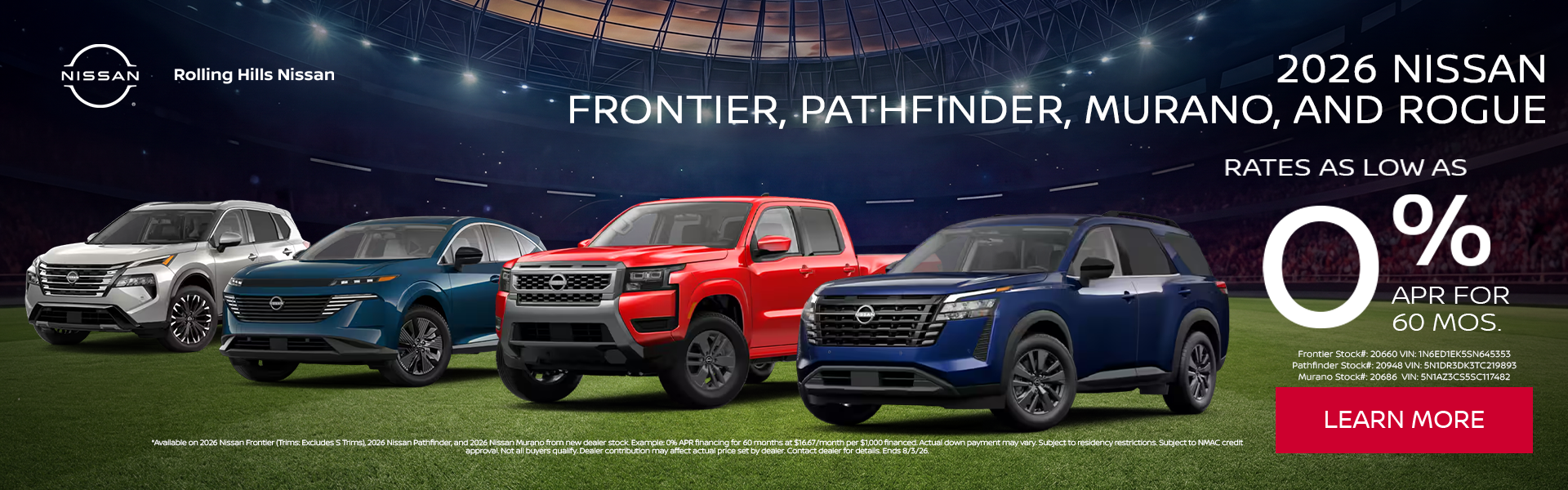 2026 Nissan Models