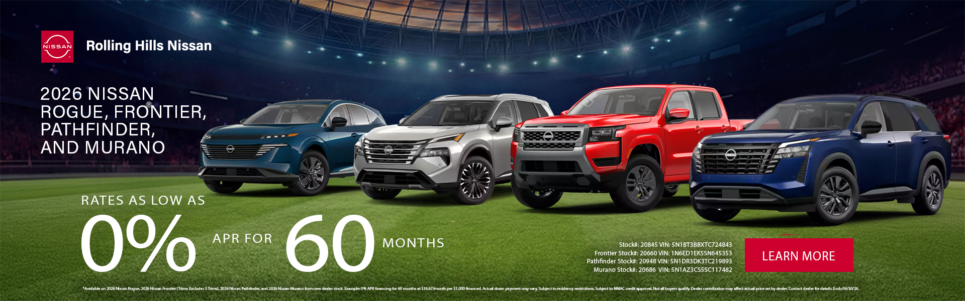 2026 Nissan Models