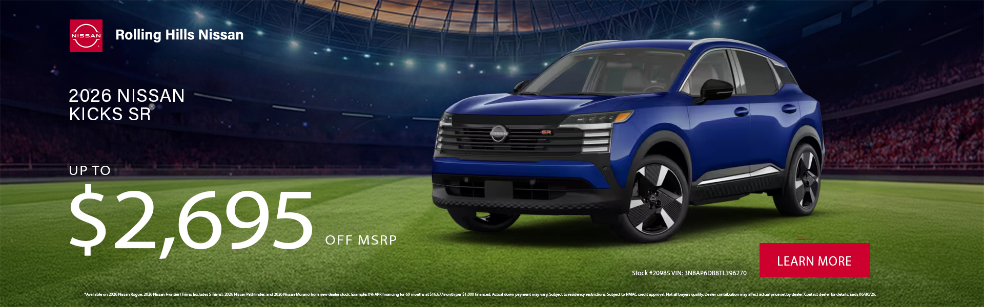 2026 Nissan Kicks SR