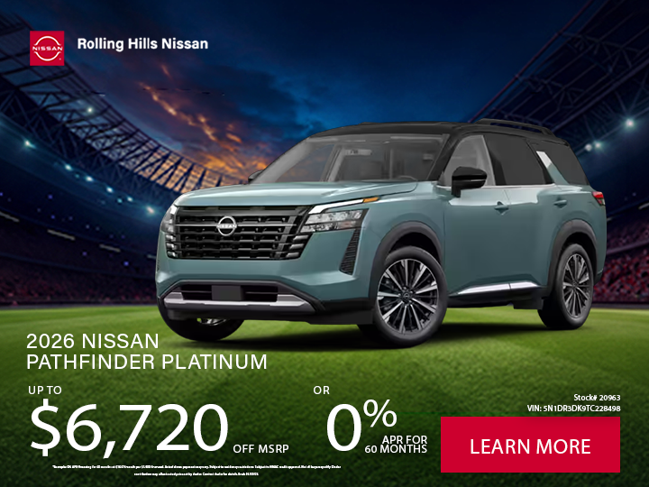 2026 Nissan Pathfinder Platinum