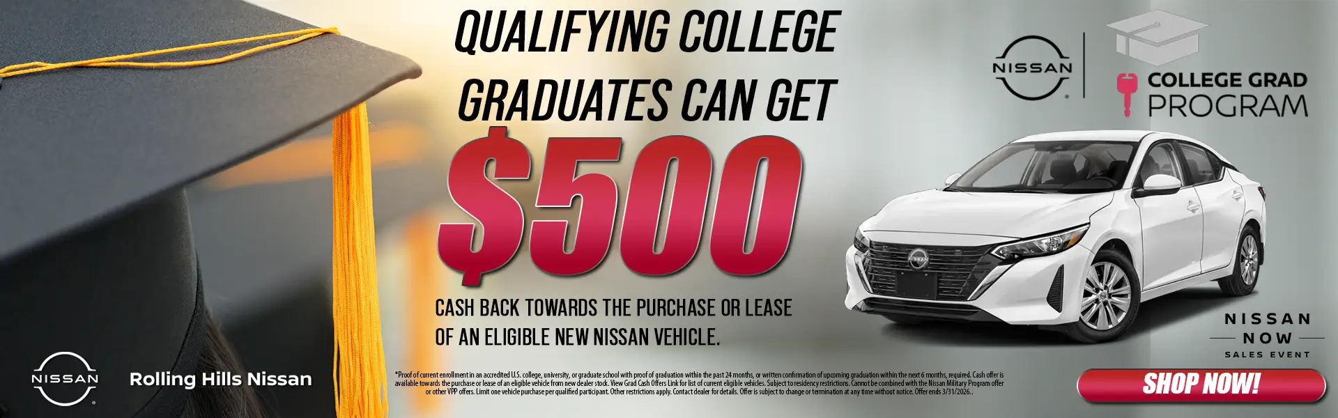 College Grad Discount