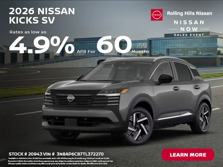 2025 Nissan Kicks SV