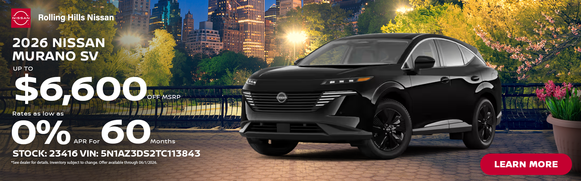 2026 Nissan Murano SV