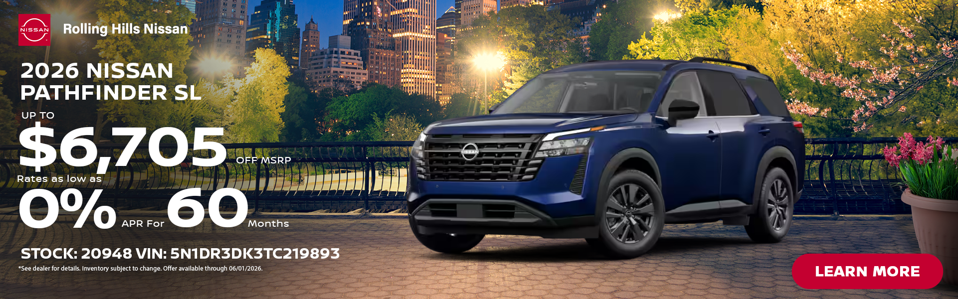 2026 Nissan Pathfinder SL
