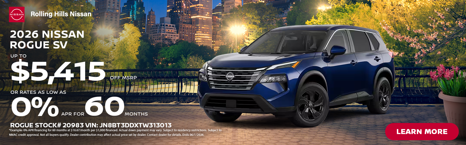2026 Nissan Rogue SV