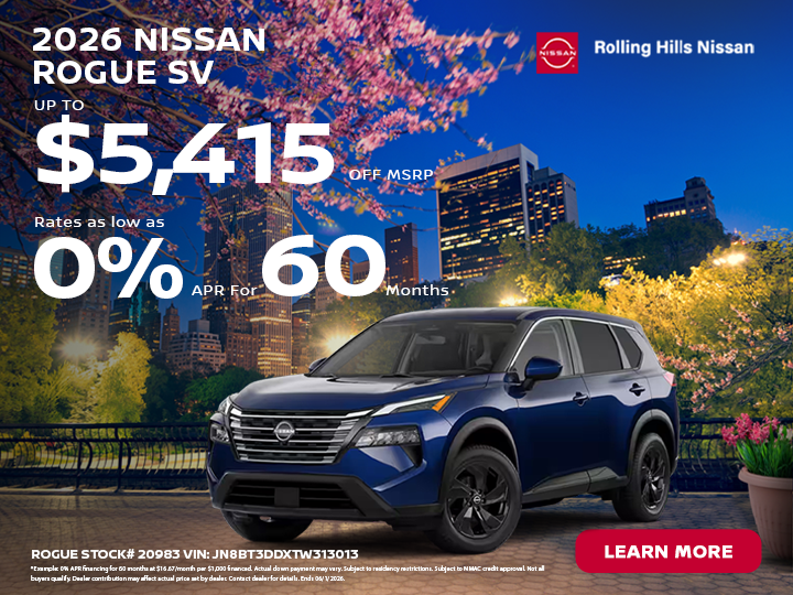 2026 Nissan Rogue SV