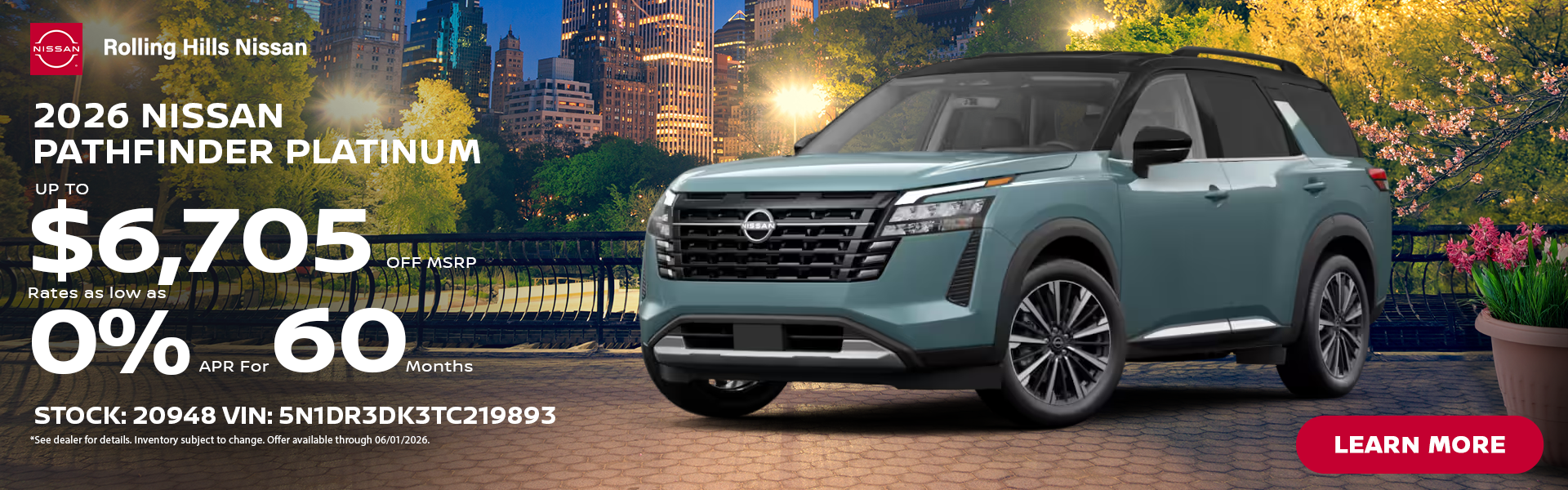 2026 Nissan Pathfinder SL