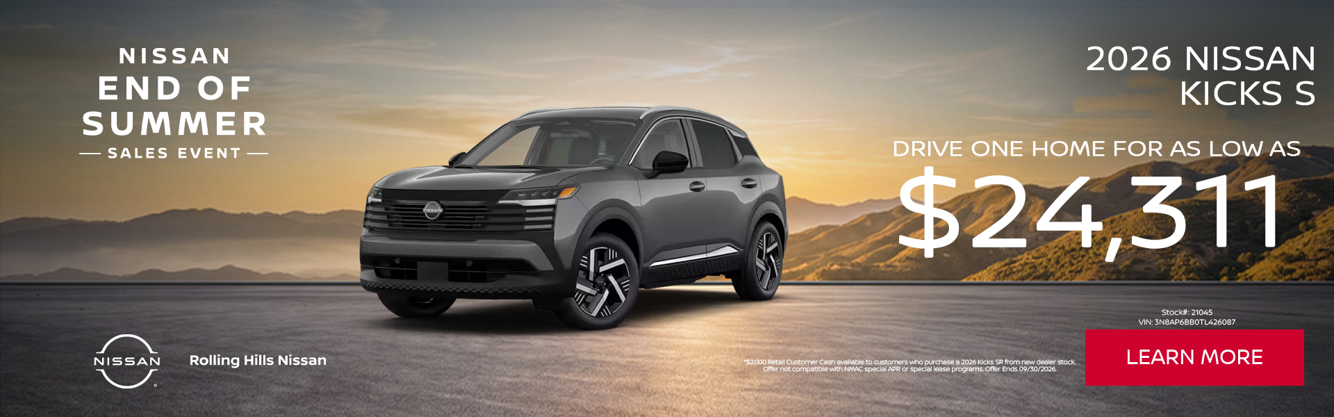 2026 Nissan Kicks