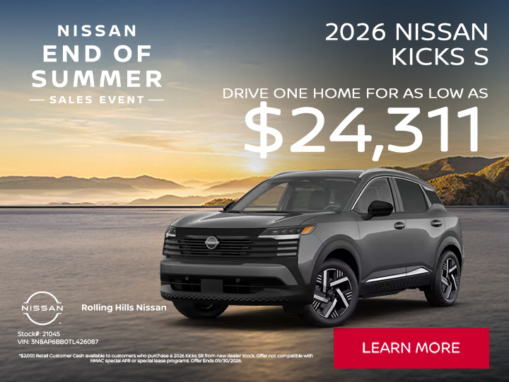 2026 Nissan Kicks